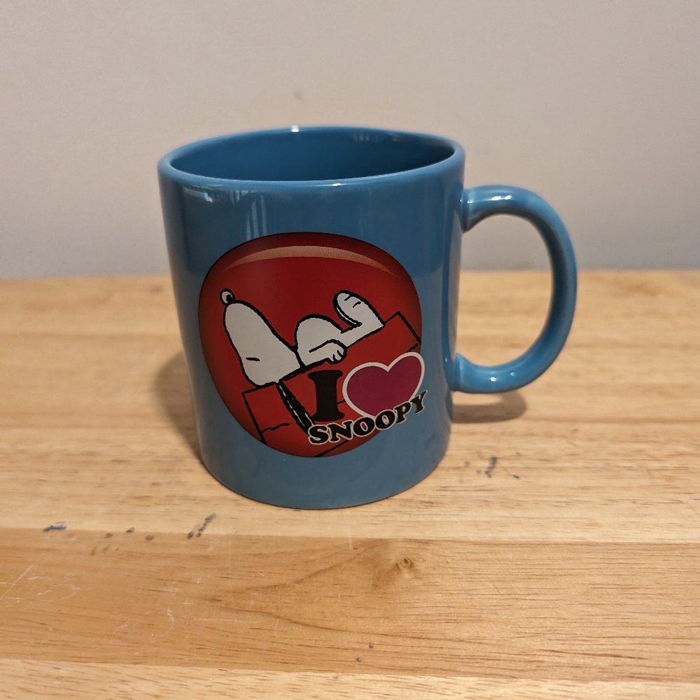 Coffee Mug Snoopy Love
